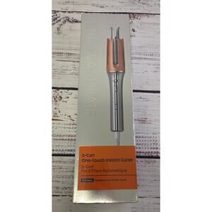 It Curl One Touch Instant Curler 1 Inch Automatic Curling Iron New Sealed